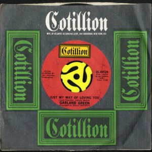 画像3: GARLAND GREEN / JUST MY WAY OF LOVING YOU (45's) (3)