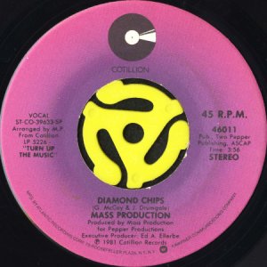 画像1: MASS PRODUCTION / DIAMOND CHIPS (45's) (1)