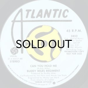 画像2: BUDDY MILES REGIMENT / CAN YOU HOLD ME (45's) (PROMO) (2)