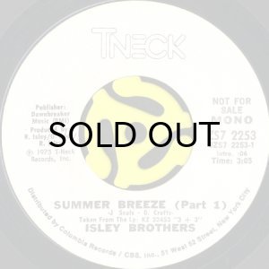 画像1: ISLEY BROTHERS / SUMMER BREEZE (45's) (WHITE PROMO) (1)