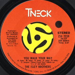 画像2: THE ISLEY BROTHERS / FOR THE LOVE OF YOU b/w YOU WALK AWAY (45's) (2)