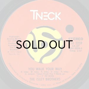 画像2: THE ISLEY BROTHERS / FOR THE LOVE OF YOU b/w YOU WALK AWAY (45's) (2)