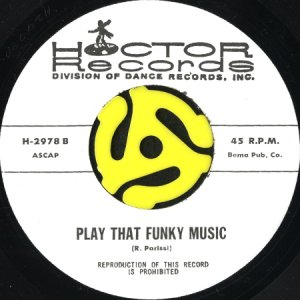 画像2: HOCTOR BAND / CAR WASH b/w PLAY THAT FUNKY MUSIC (45's) (2)