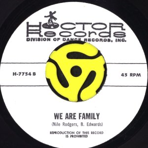 画像2: HOCTOR BAND / I'LL ALWAYS LOVE MY MAMA b/w WE ARE FAMILY (45's) (2)
