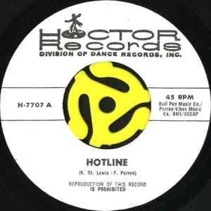 画像1: HOCTOR BAND / HOTLINE b/w DAZZ (45's) (1)