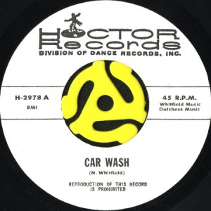 画像1: HOCTOR BAND / CAR WASH b/w PLAY THAT FUNKY MUSIC (45's) (1)