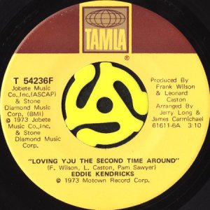 画像2: EDDIE KENDRICKS / DARLING COME BACK HOME b/w LOVING YOU THE SECOND TIME AROUND (45's) (2)