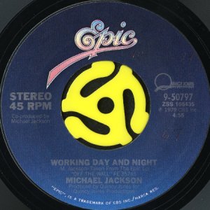画像2: MICHAEL JACKSON / ROCK WITH YOU (45's) (2)