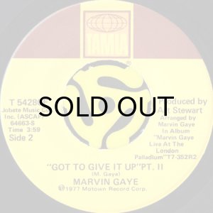 画像2: MARVIN GAYE / GOT TO GIVE IT UP (45's) (2)