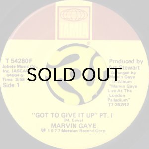 画像1: MARVIN GAYE / GOT TO GIVE IT UP (45's) (1)