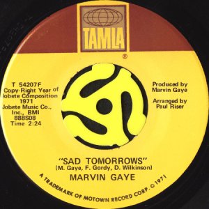 画像2: MARVIN GAYE / MERCY MERCY ME (THE ECOLOGY) (45's) (2)