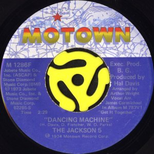 画像1: THE JACKSON 5 / DANCING MACHINE (45's) (1)