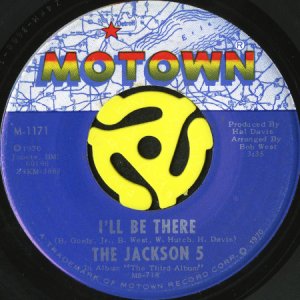 画像1: THE JACKSON 5 / I'LL BE THERE b/w ONE MORE CHANCE (45's) (1)