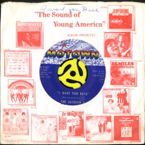 画像3: THE JACKSON 5 / I WANT YOU BACK (45's) (3)