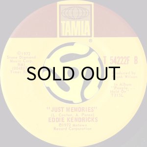 画像2: EDDIE KENDRICKS / IF YOU LET ME b/w JUST MEMORIES (45's) (2)