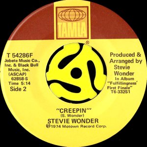 画像2: STEVIE WONDER / ANOTHER STAR b/w CREEPIN' (45's) (2)