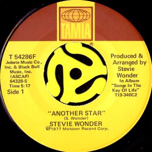 画像1: STEVIE WONDER / ANOTHER STAR b/w CREEPIN' (45's) (1)