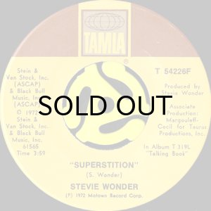 画像1: STEVIE WONDER / SUPERSTITION b/w YOU'VE GOT IT BAD GIRL (45's) (1)