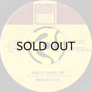 画像1: MARVIN GAYE / WHAT'S GOING ON b/w GOD IS LOVE (45's) (1)