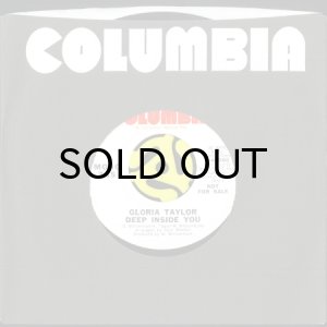 画像3: GLORIA TAYLOR / DEEP INSIDE YOU (45's) (WHITE PROMO) (3)