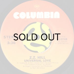 画像1: Z.Z. HILL / UNIVERSAL LOVE (45's) (1)