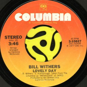 画像1: BILL WITHERS / LOVELY DAY (45's) (1)