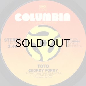 画像1: TOTO / GEORGY PORGY (45's) (1)