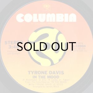 画像1: TYRONE DAVIS / IN THE MOOD (45's) (1)