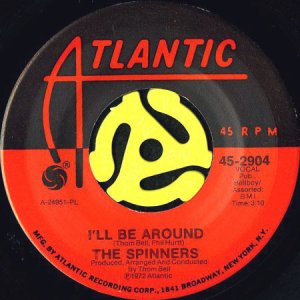 画像1: THE SPINNERS / I'LL BE AROUND (45's) (1)