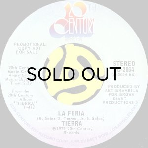 画像2: TIERRA / WE BELONG TOGETHER b/w LA FERIA (45's) (PROMO) (2)