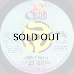 画像1: THE LOVE UNLIMITED ORCHESTRA / MIDNIGHT GROOVE (45's) (1)