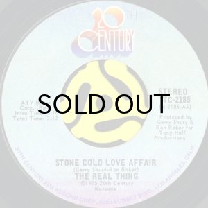 画像1: THE REAL THING / STONE COLD LOVE AFFAIR b/w A LOVE THAT'S REAL (45's) (1)