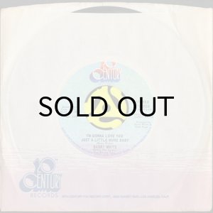 画像3: BARRY WHITE / I'M GONNA LOVE YOU JUST A LITTLE MORE BABY (45's) (3)