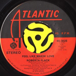 画像1: ROBERTA FLACK / FEEL LIKE MAKIN' LOVE (45's) (1)