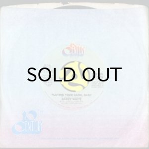 画像3: BARRY WHITE / PLAYING YOUR GAME, BABY (45's) (3)