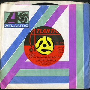 画像3: ARETHA FRANKLIN / AIN'T NOTHING LIKE THE REAL THING (45's) (3)