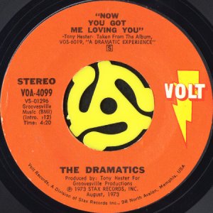画像2: DRAMATICS / FELL FOR YOU b/w NOW YOU GOT ME LOVING YOU (45's) (2)