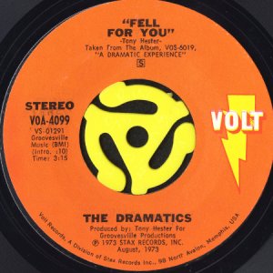 画像1: DRAMATICS / FELL FOR YOU b/w NOW YOU GOT ME LOVING YOU (45's) (1)