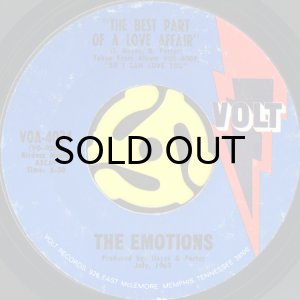 画像1: THE EMOTIONS / THE BEST PART OF A LOVE AFFAIR b/w I LIKE IT (45's) (1)