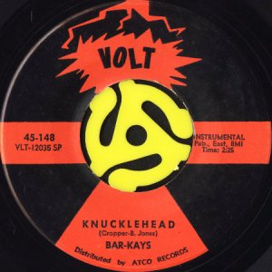 画像2: BAR-KAYS / SOUL FINGER b/w KNUCKLEHEAD (45's) (2)