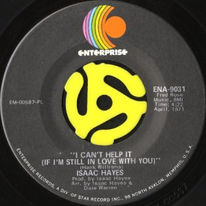 画像2: ISAAC HAYES / NEVER CAN SAY GOODBYE (45's) (2)