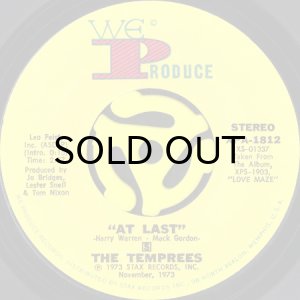 画像1: THE TEMPREES / AT LAST b/w LOVE...CAN BE SO WONDERFUL (45's) (1)
