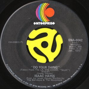画像1: ISAAC HAYES / DO YOUR THING (45's) (1)