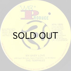 画像1: THE TEMPREES / MY BABY LOVE b/w IF I COULD SAY WHAT'S ON MY MIND (45's) (1)