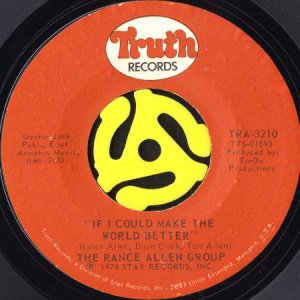 画像2: THE RANCE ALLEN GROUP / AIN'T NO NEED OF CRYING (45's) (2)