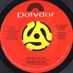 画像2: RENEE GEYER / HEADING IN THE RIGHT DIRECTION b/w MOVING ALONG (45's) (2)