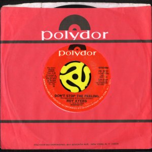 画像3: ROY AYERS / DON'T STOP THE FEELING b/w DON'T HIDE YOUR LOVE (45's) (3)