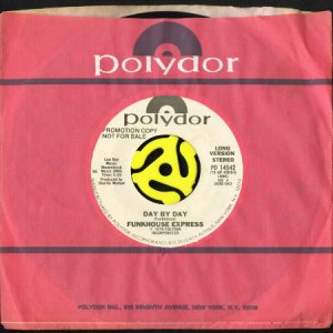 画像3: FUNKHOUSE EXPRESS / DAY BY DAY (45's) (WHITE PROMO) (3)