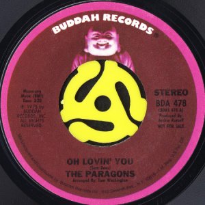 画像2: THE PARAGONS / OH LOVIN' YOU (45's) (PROMO) (2)
