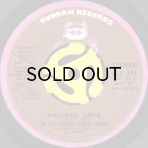 画像2: THE CECIL HOLMES SOULFUL SOUNDS / SOULFUL LOVE (45's) (PROMO) (2)